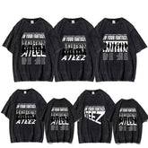 KPOP Album US Tour Poster Washed T-shirt